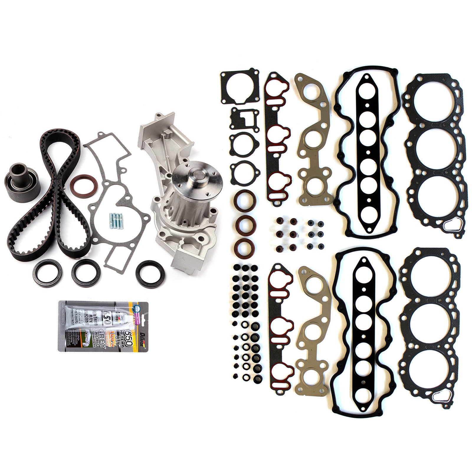 2000-2003 for Nissan for Xterra 3.3L Timing Belt Water Pump Head Gasket Set SOHC