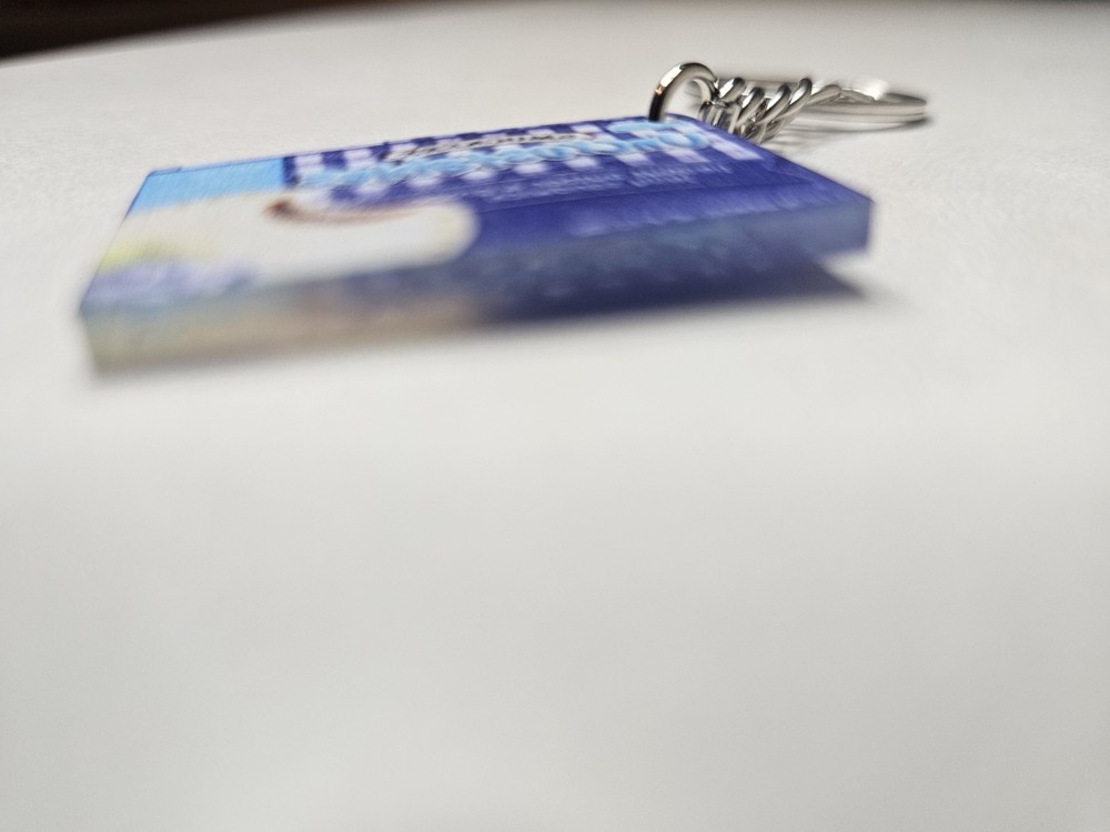 Grape Uncrustables Keychain