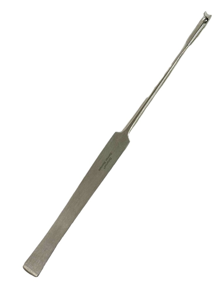 10 Pieces - Veterinary Spaying Hook Tool, Snook Hook 20cm (8in), Smooth, Flat