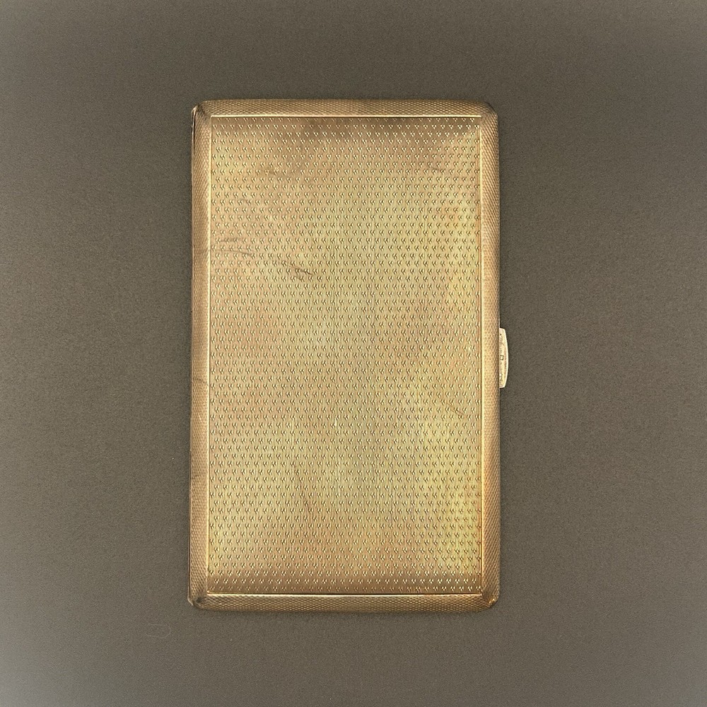 191g Solid Sterling Silver Cigarette Case | Birmingham 1962 | Frederick Field