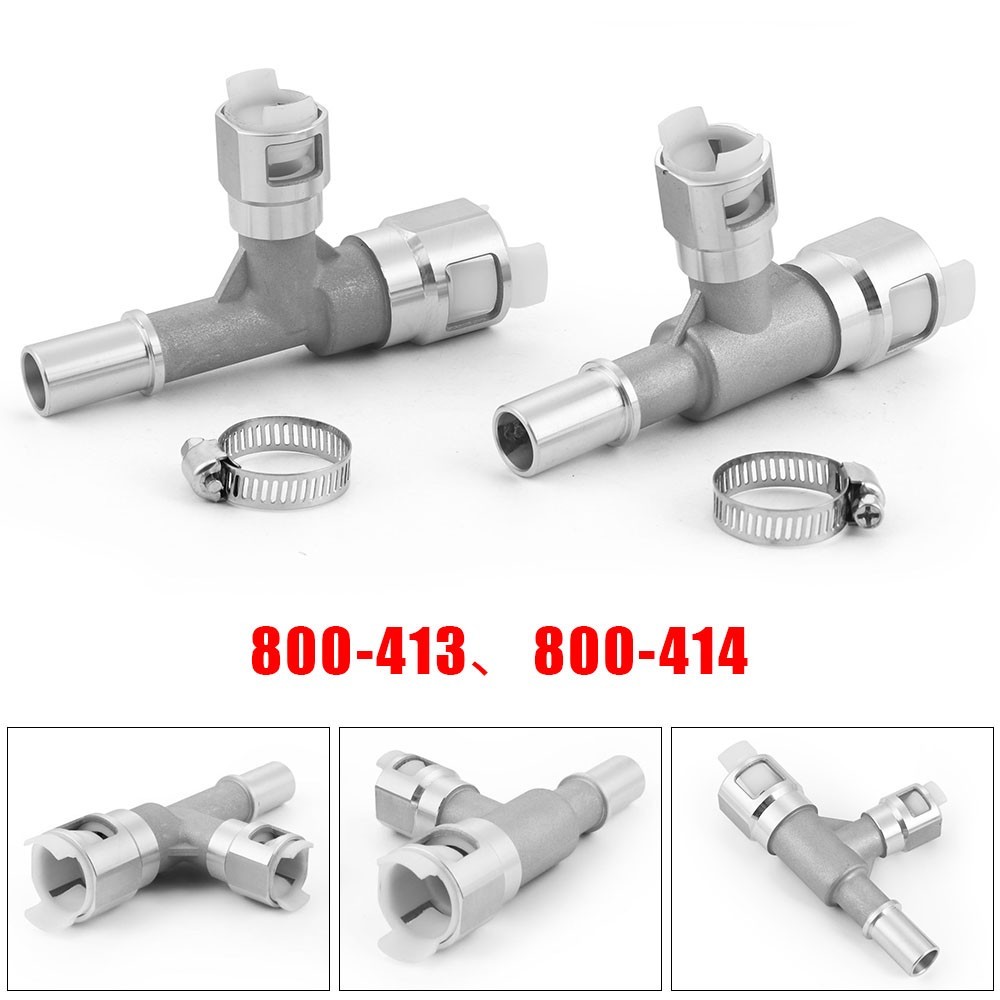 Metal Heater Hose Connector for Cadillac Chevrolet Silverado 800-413 800-414