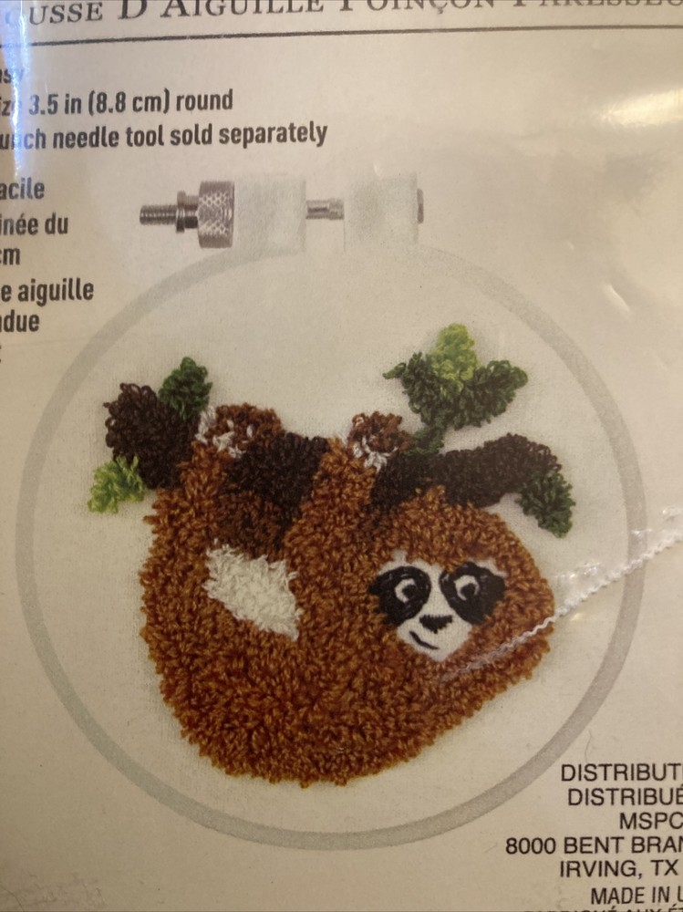 Loops & Threads SLOTH Punch Needle Kit