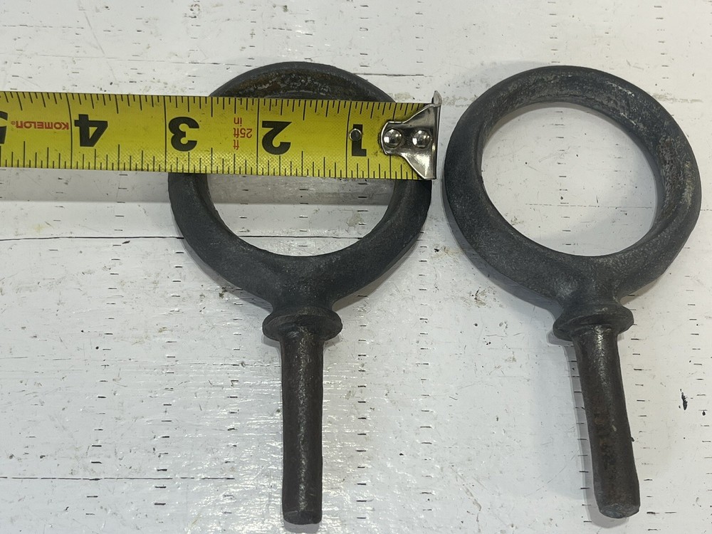 Pair Of Galvanized Oar Locks