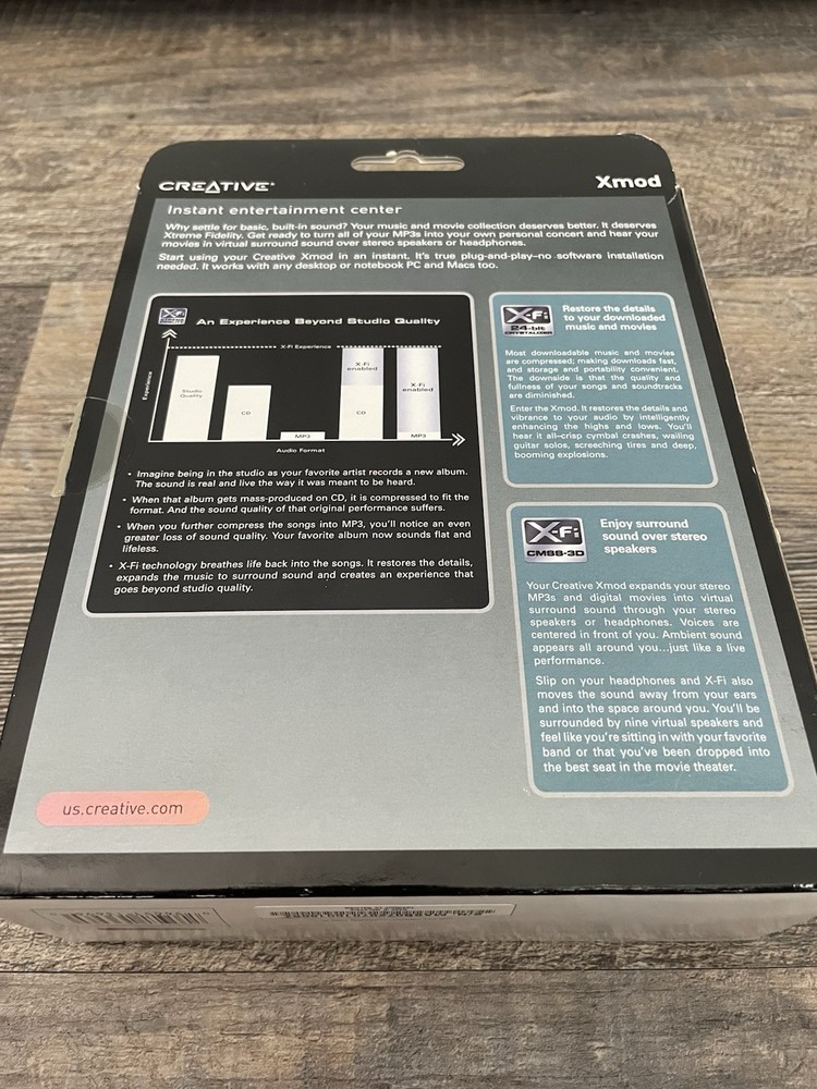 Creative Xmod X-Fi Module For PC & Mac