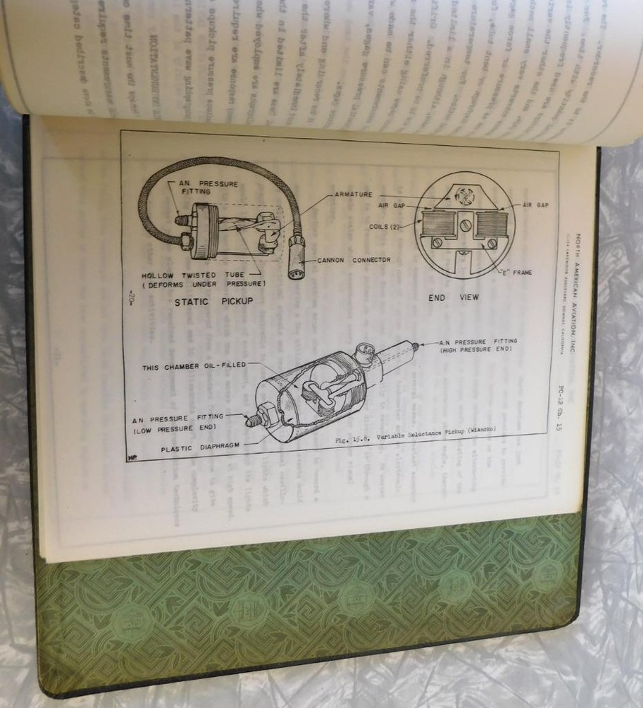 Rare North American Aviation Handbook Rocket Engine Development Space Program V2