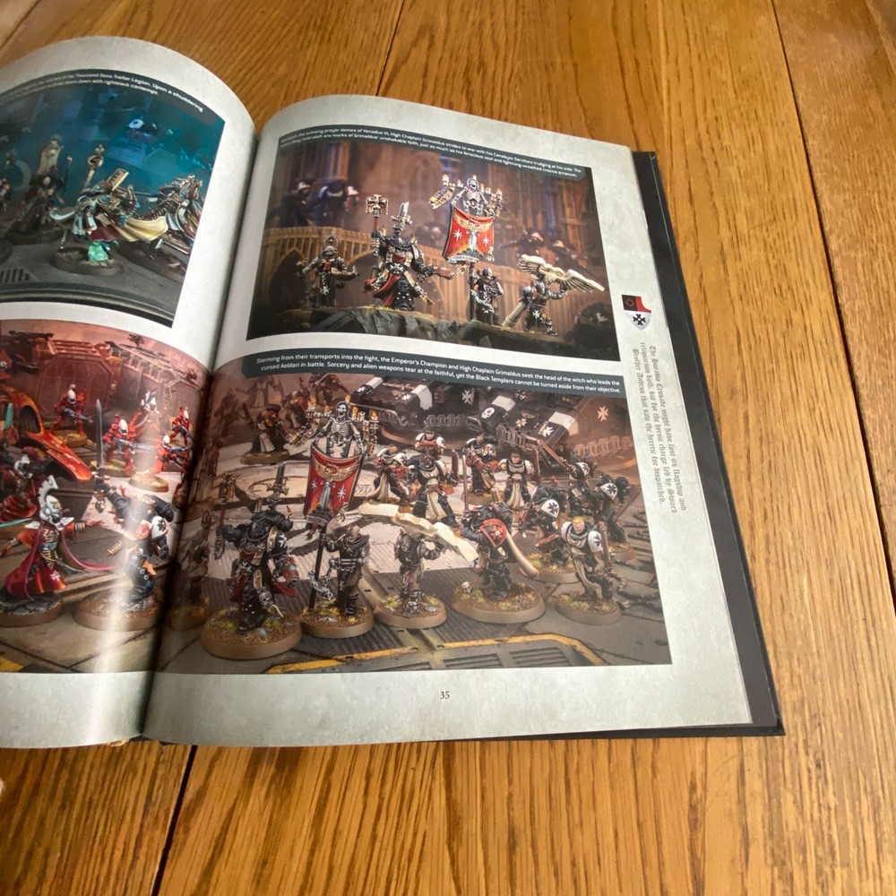 Warhammer 40K: Codex Supplement Black Templars Hardcover