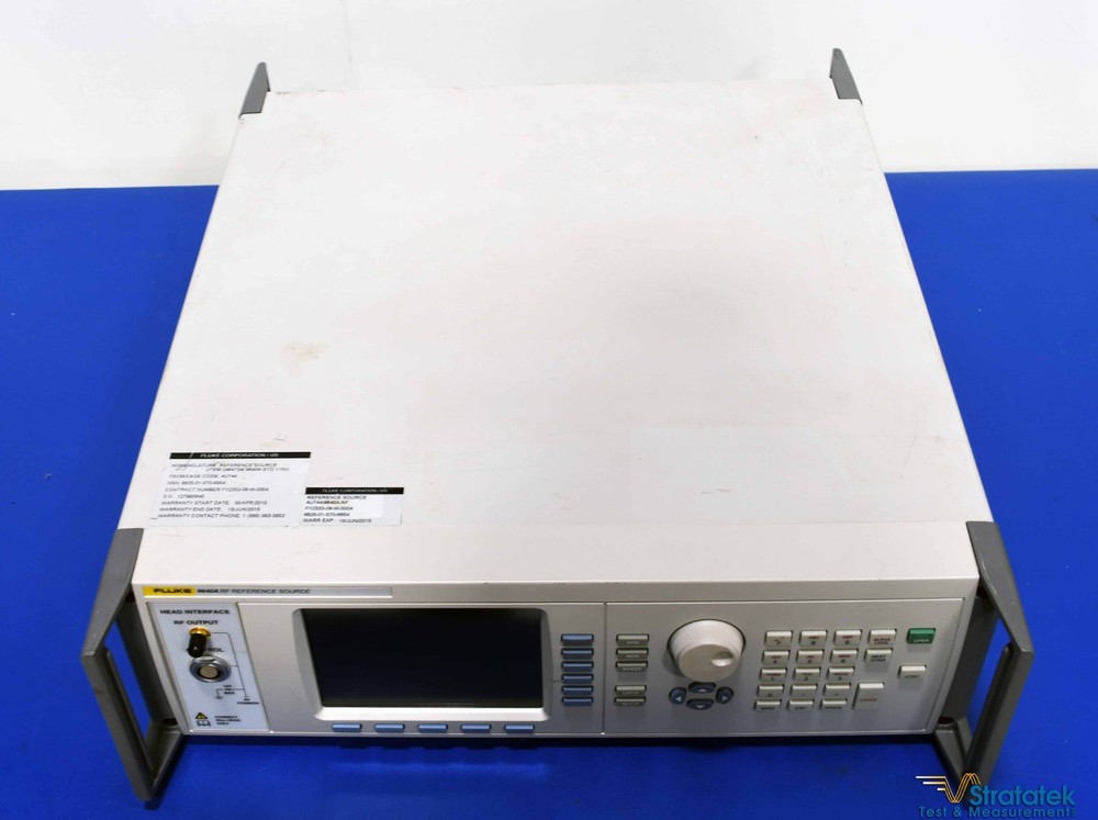 Fluke 9640A RF Reference Source 4 GHz RF Calibrator