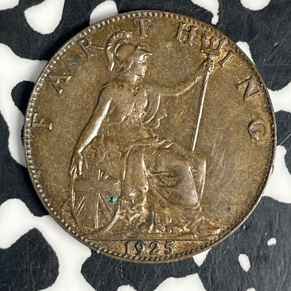1925 Great Britain Farthing Lot#C6327