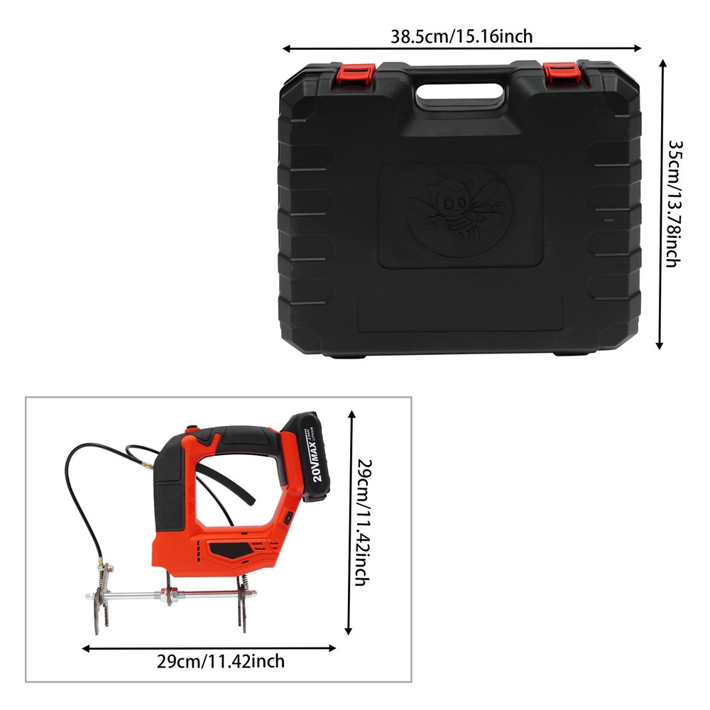 Portable Electric Bee Shaker, Handheld Beehive Frame Shaking Machine Bee Remover