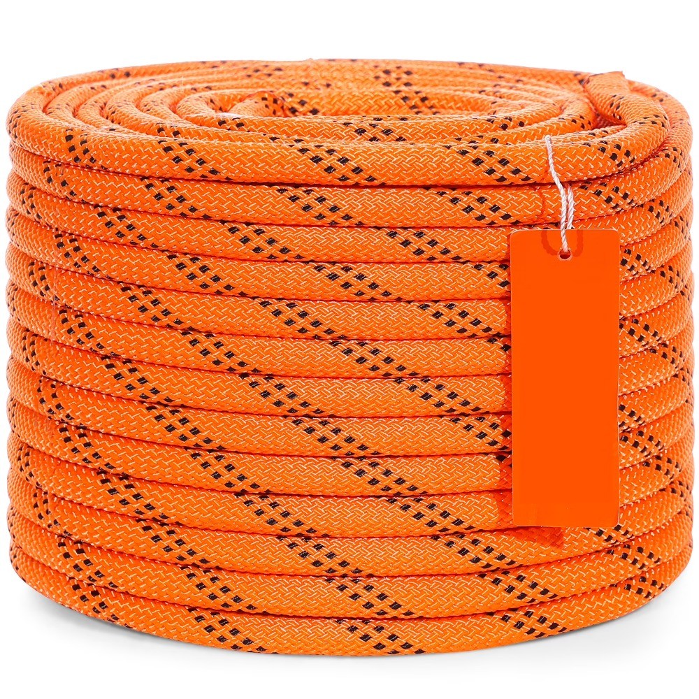 Arborist Tree Climbing Rope Double Braid Polyester 3/8" x 120' 48-Strand