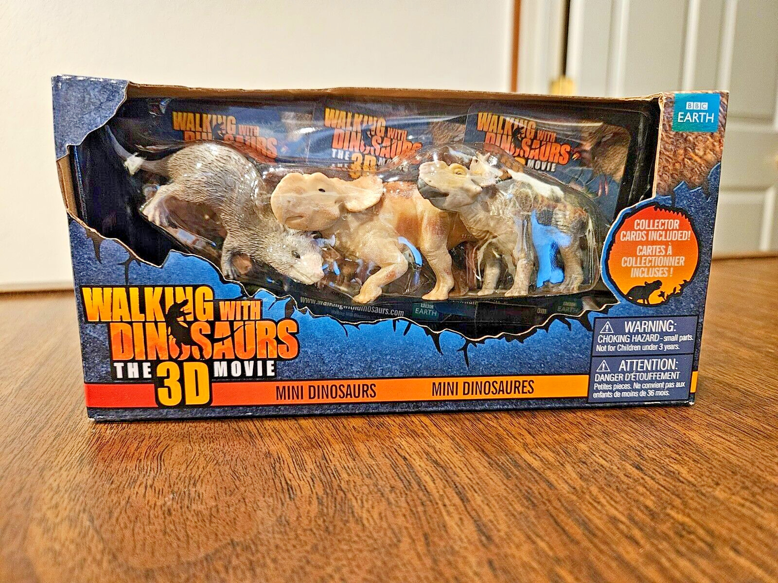 Walking With Dinosaurs 3D Movie 3 Mini Figures: Alphadon, Patchi, Bulldust NEW!