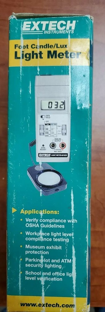 Extech 401025 Light Meter