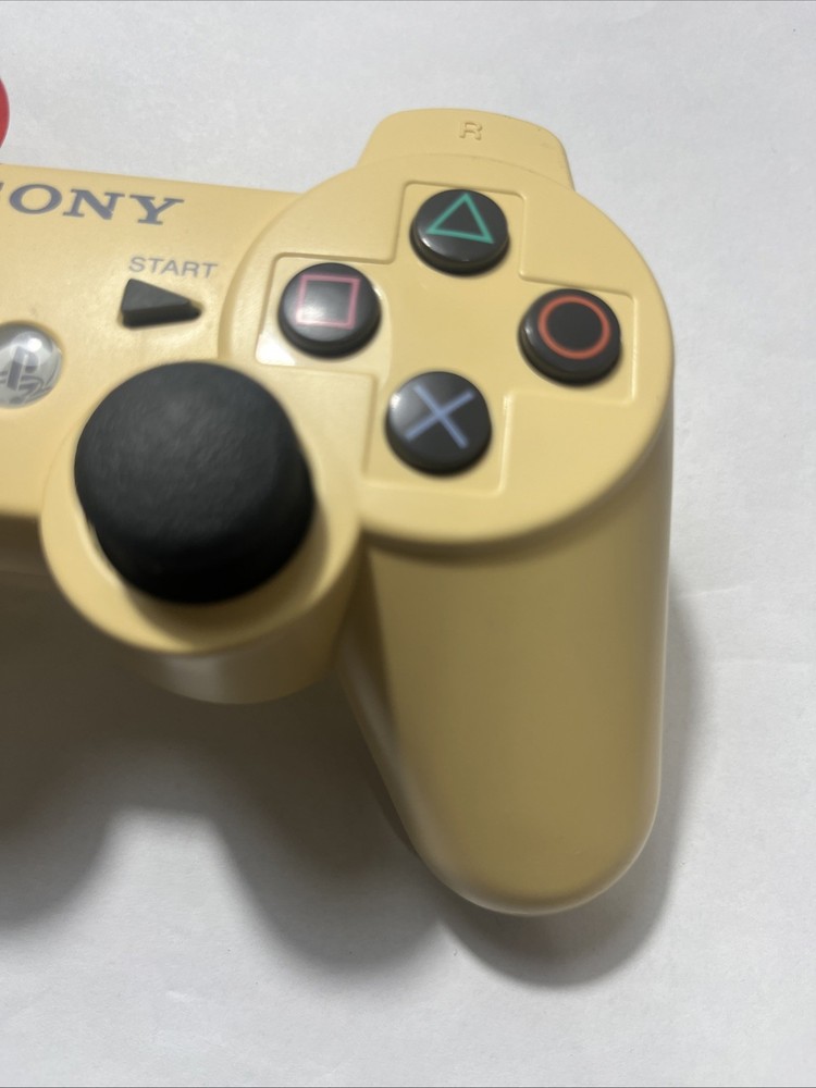 Sony PS3 Sixaxis Wireless Controller white yellowing OEM Original Tested Clean