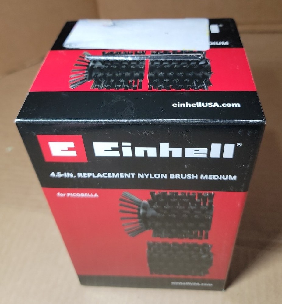 Einhell Picobella stone Surface cleaning 4.5-in. Replacement Nylon Brush Medium