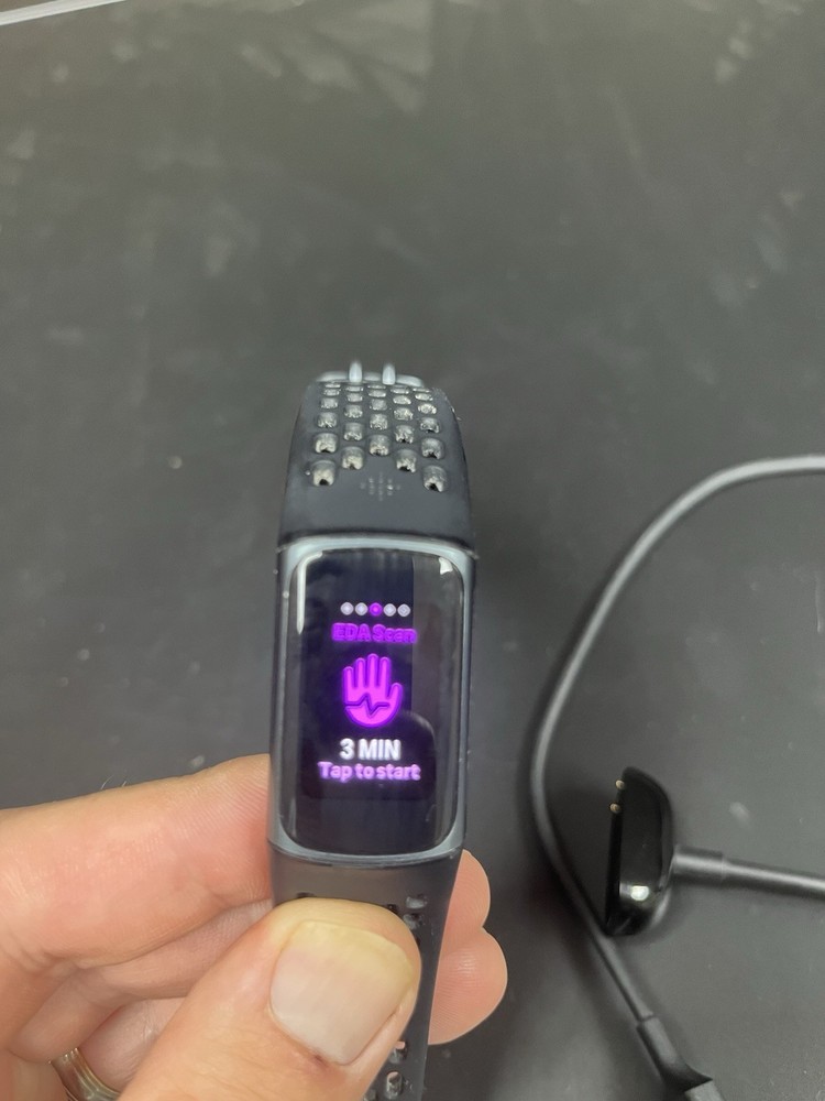 Fitbit with Charger Tested and Working Black
