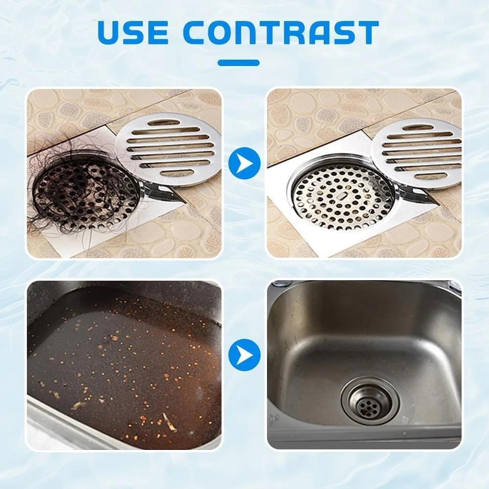 2 Pcs Sink and Drain Cleaner Wild Tornado Pipe Dredge Drain Cleaner