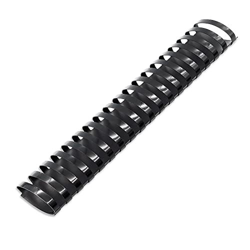 10 Pack Plastic Comb Binding Spines2 Inches Diameter450 Sheet CapacityLetter ...