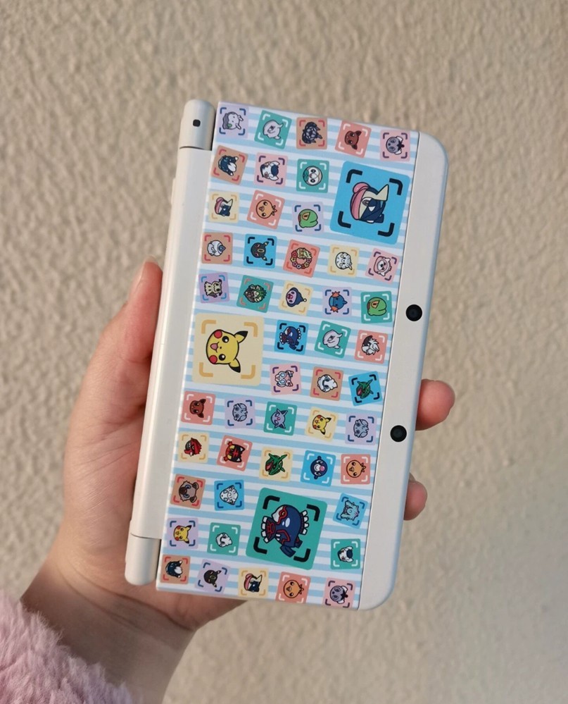 Pokémon NEW 3DS Console Replacement Shell - New Small 3 Replacement Shell Rare!