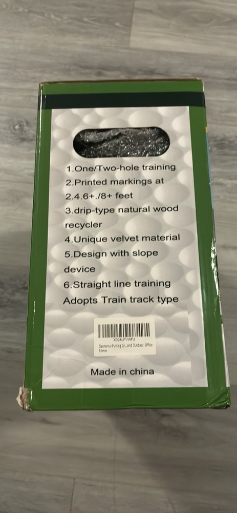 *Perfect Golf Putting Mat With Auto Return