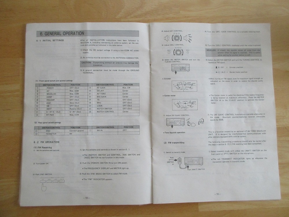 ICOM IC-475 Instruction Manual