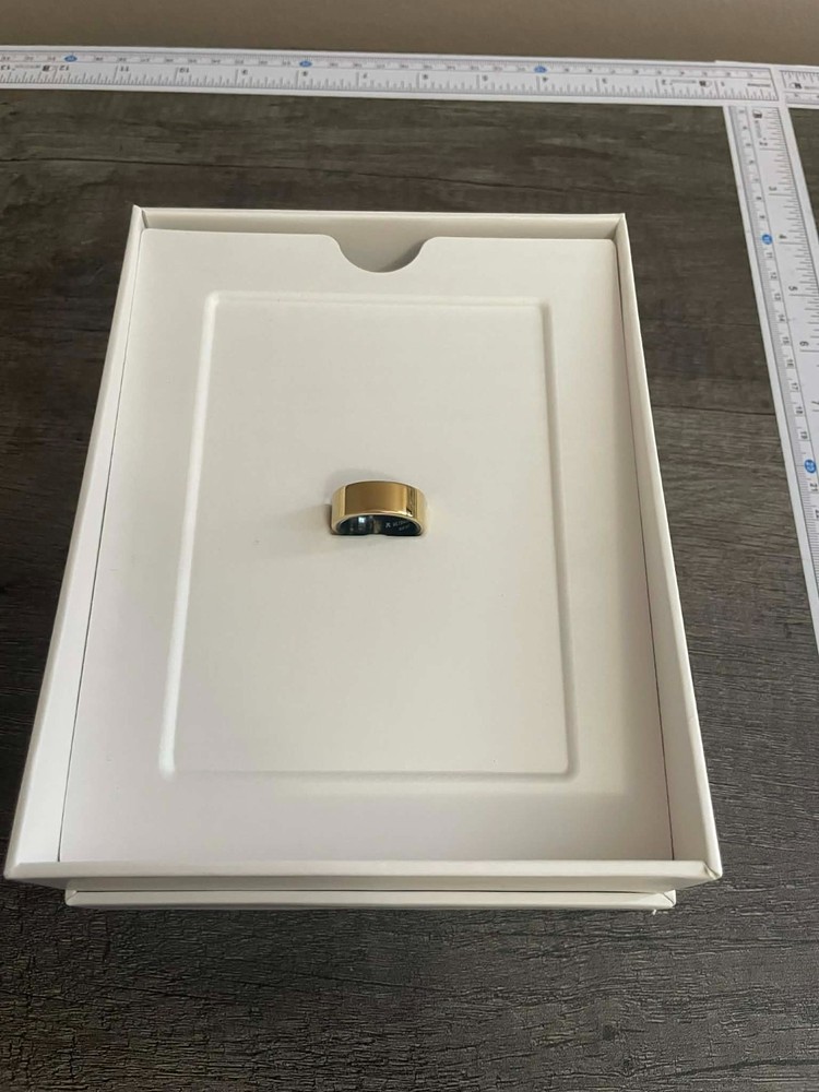 Ultrahuman AIR Size 7 Smart Ring - Bionic Gold