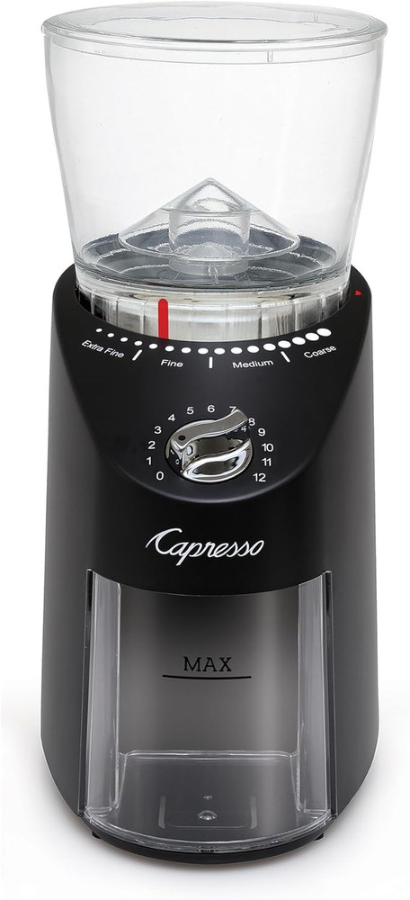 Infinity plus Conical Burr Grinder, Black