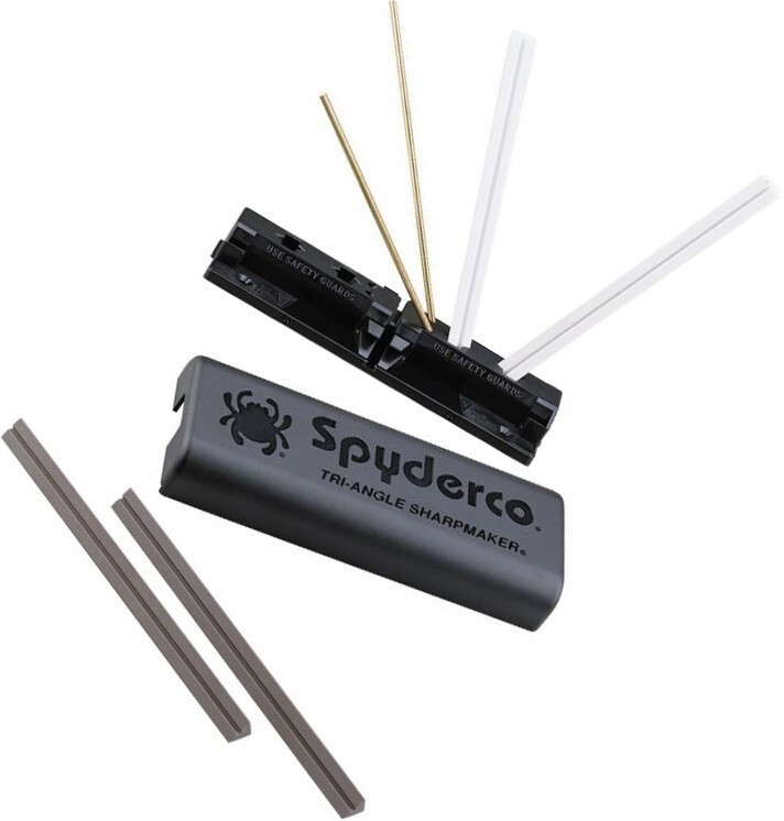 Spyderco Tri-Angle Sharpmaker Knife Sharpening Set 2 Medium with 2 Fine Ceramic