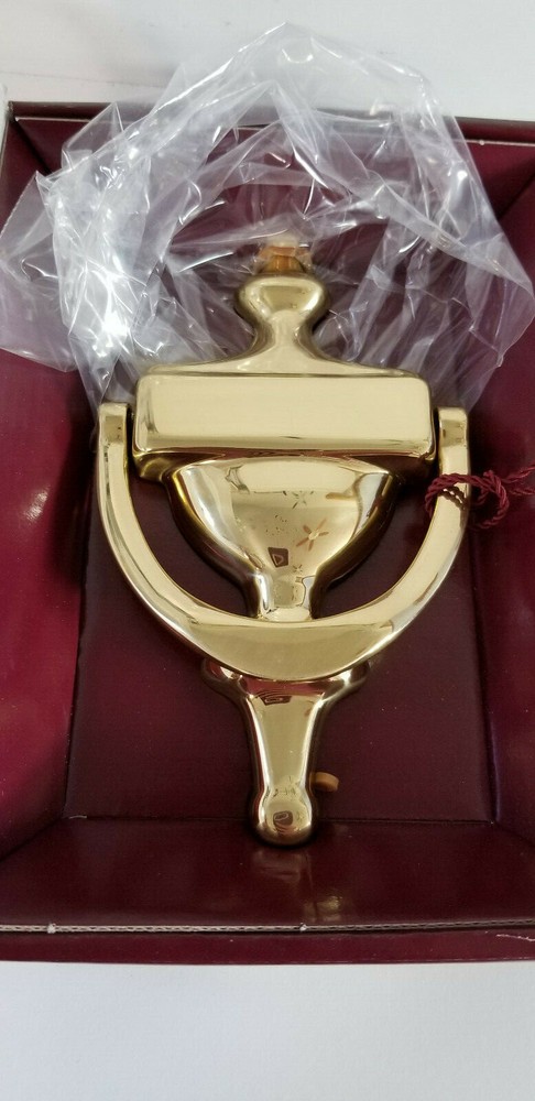 Solid Brass Door Knocker Made in Spain New Open Box