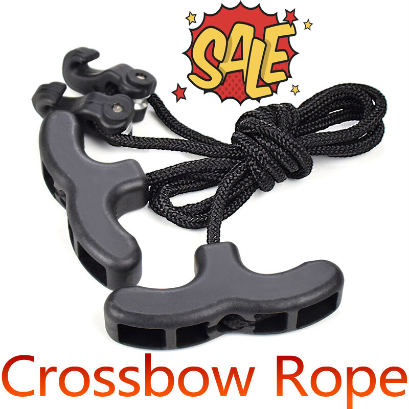 1x Crossbow Cocking Device Crossbows Cocker Rope Adjustable Handle Strings New