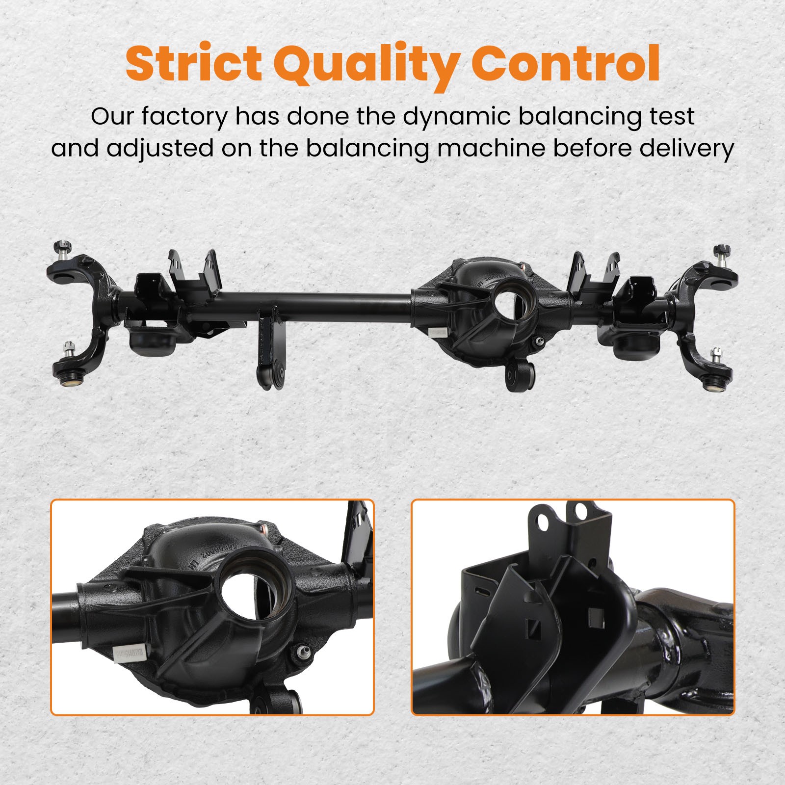 Front Axle Housing For Jeep Wrangler JK 3.21 Axle Ratio Dana 30 2007-2017