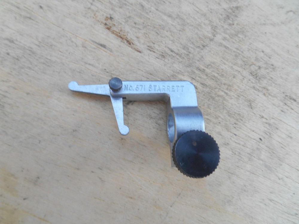 STARRETT NO. 671 DIAL INDICATOR HOLE ATTACHMENT