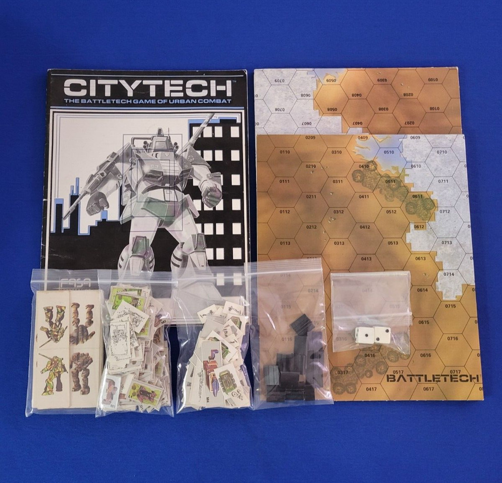 Citytech Box Set - Battletech 1608 (Complete)