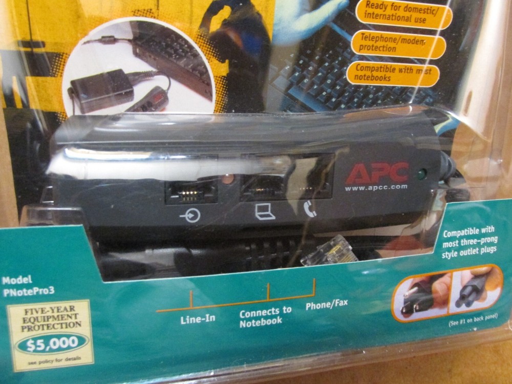 APC SurgeArrest Notebok Pro Surge Protector PNote Pro 3