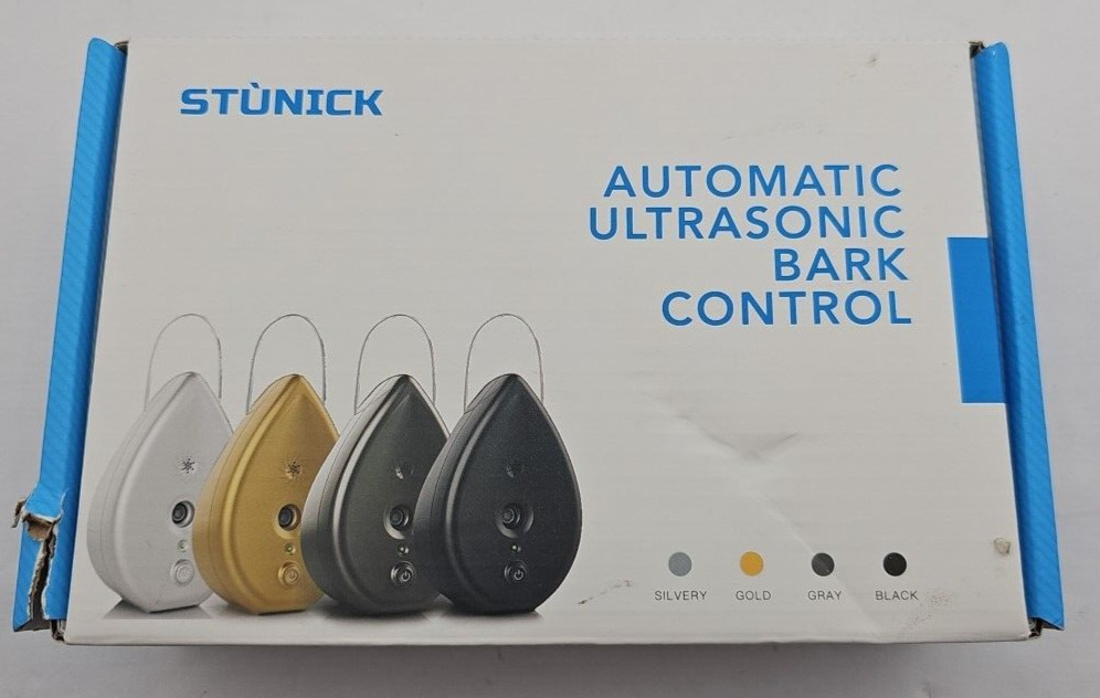 NEW MODUS M237 Automatic Ultrasonic Bark Control Trainer - Indoor - Black