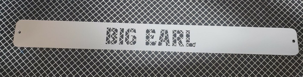 YODER SMOKER COUNTER WEIGHT SIGN PELLET SMOKERS YODER GRILL BADGE SMOKER