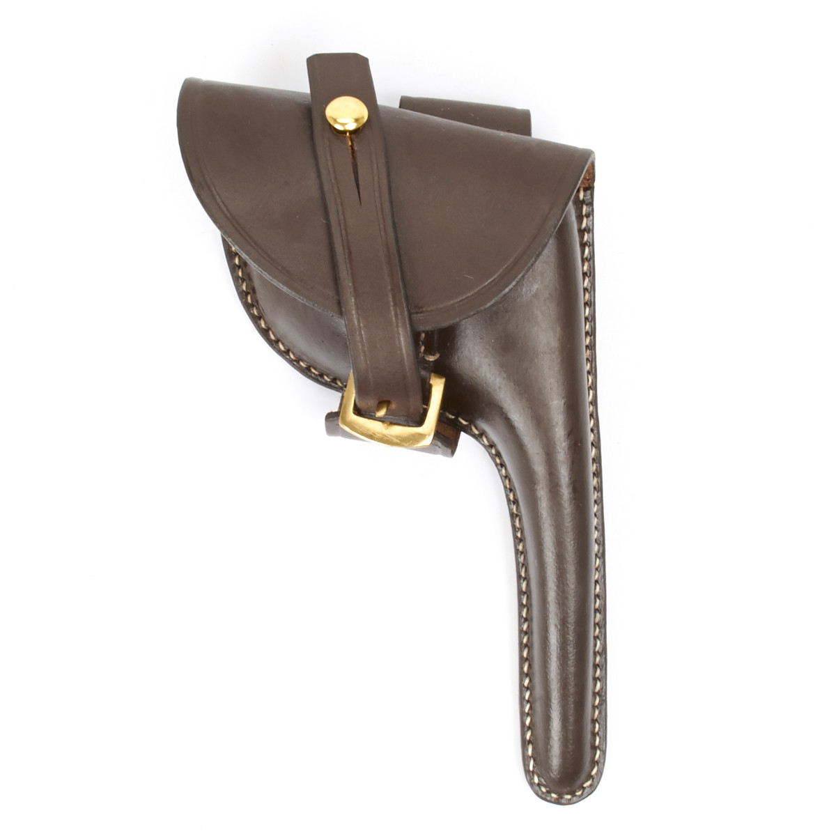 British WWI Robbins Dudley Fighting Knife Leather Scabbard (No Knife)