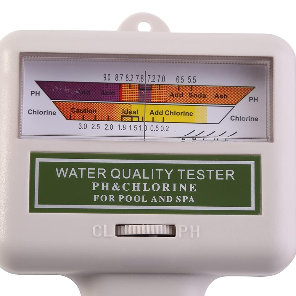 Digital Water Test Tool – 2-in-1, CL/CO₂ Reader, Portable Pool & Spa Analyzer