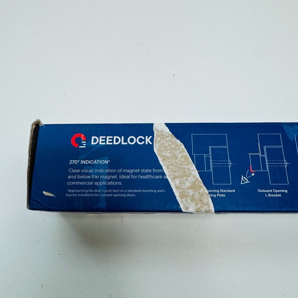 CQR AEM20004 280KG 600lbs Double Electromagnetic Lock Monitored