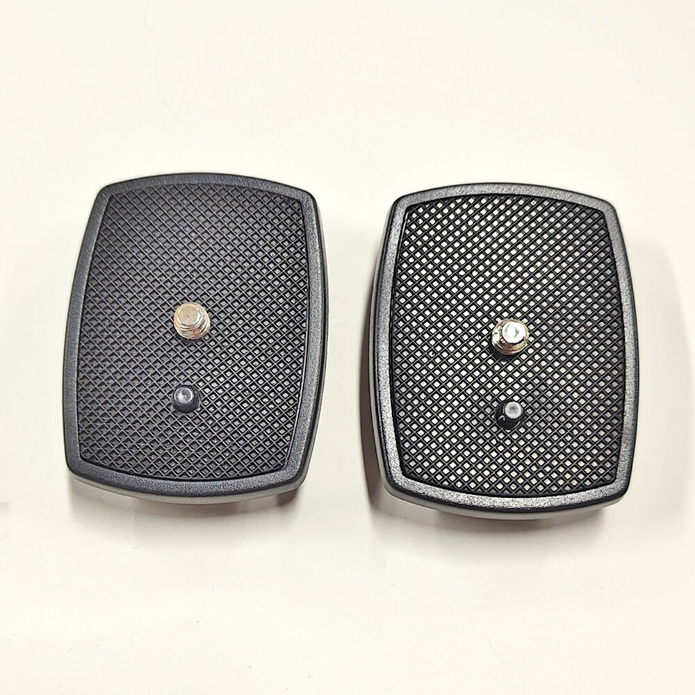 2pcs Quick Release Plate For SLR DSLR Digital Camera Tripod Screw Adapter Mount