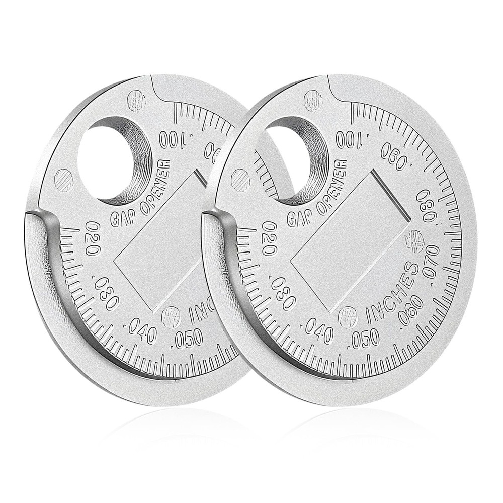 JNXIJ 2 PCS Spark Plug Measuring Tool, Gapper Scaled from 2pcs