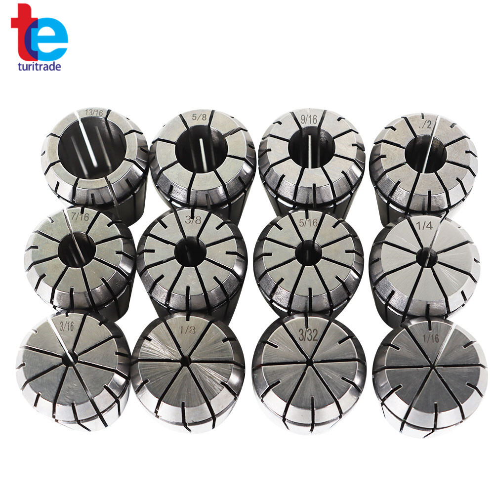14-Pieces ER-32 NMTB 40 Spring Collet Chuck Set Accuracy to .0005"