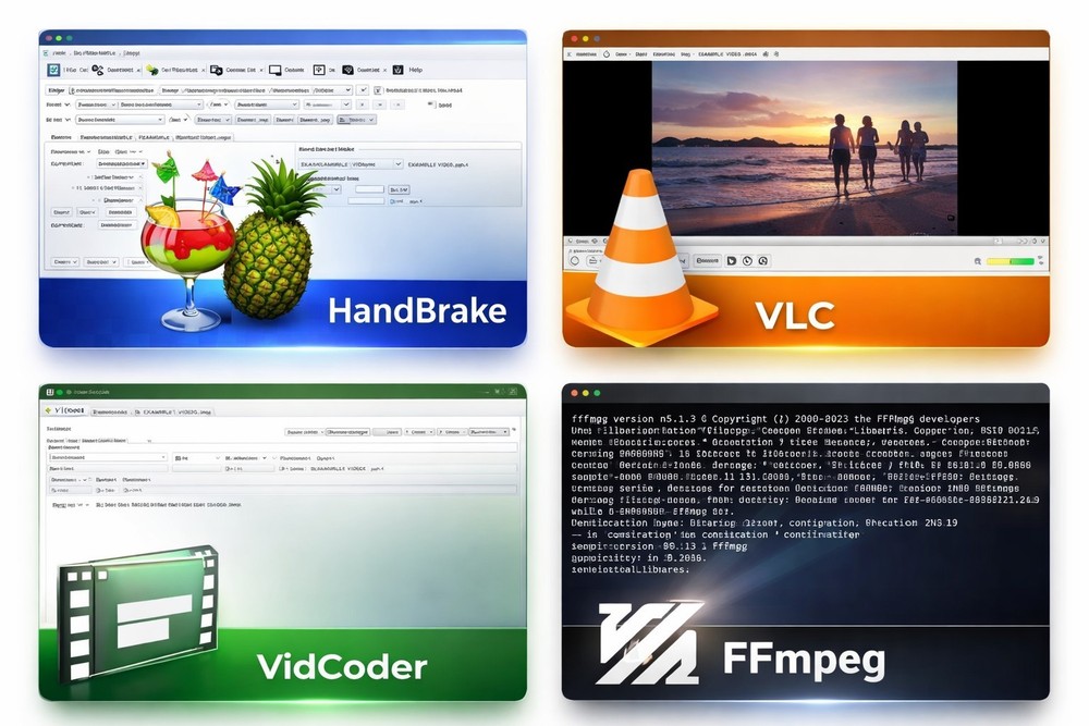 Pro 2025 Video Converter Software - Transcode Compress & Rip USB or DVD Windows