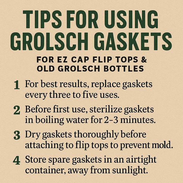 LD Carlson Grolsch Gaskets 100 ct