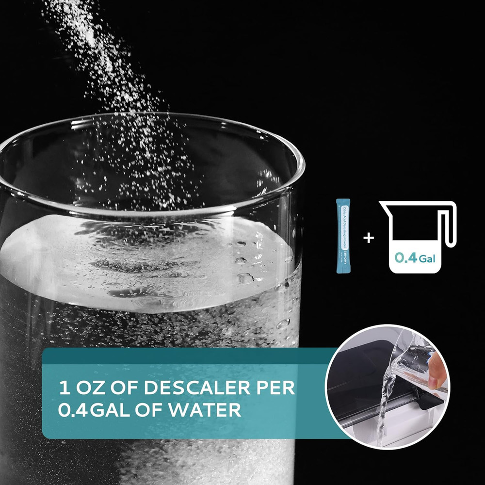 Ice Maker Cleaner & Descaler | 24 Use & Individually Packed | Ice Machine Cleane