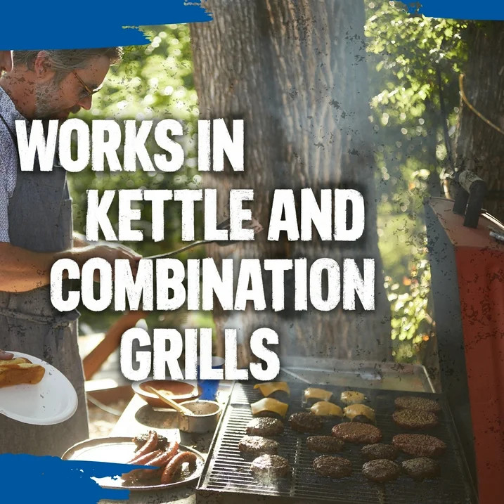 Kingsford Original Charcoal Briquettes 16 lb 2 Pack Long Burning Fuel, No Fees