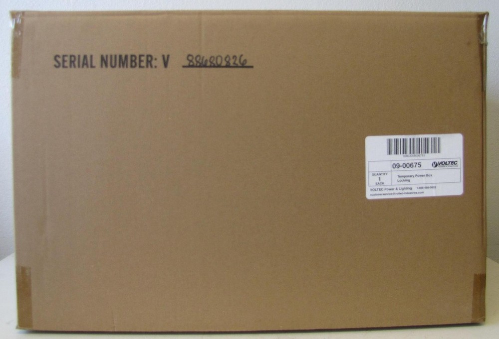 Voltec 09-00675 Temporary Power Distribution Box T-BOX-6L