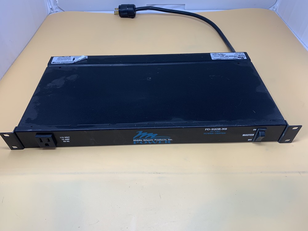 Middle Atlantic Products PD-920R-NS Surge Protector