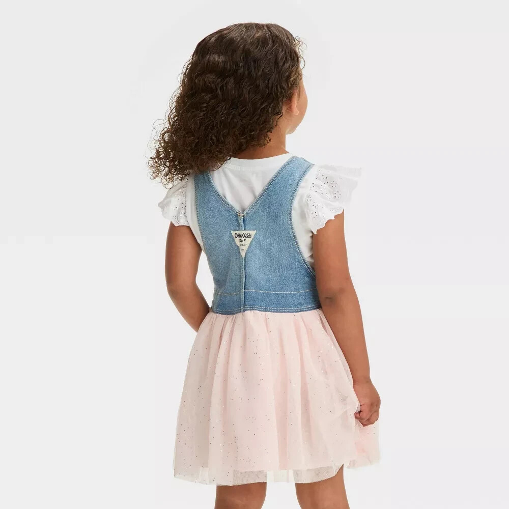 OshKosh B'gosh Toddler Girls Skirt Dress Unicorn Skirtall - Size 5T