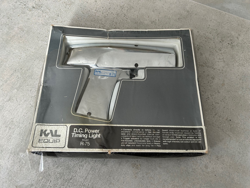 Kal equip dc power timing light R75