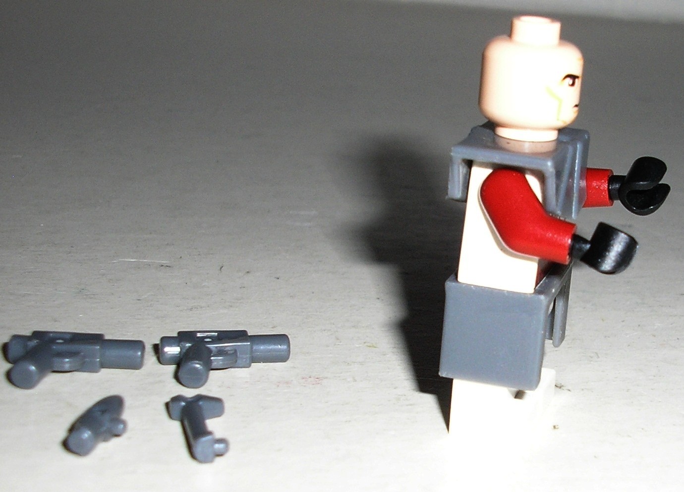 Lego Star Wars COMMANDER FOX CLONE TROOPER (Phase 1) Minifigure 7681 *Authentic*